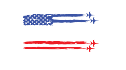 design red white blue toby tribute